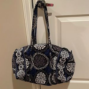 Canterberry Cobalt Vera Bradley Small Duffel Bag